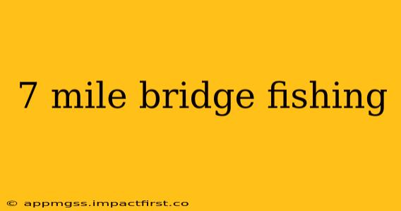 7 mile bridge fishing