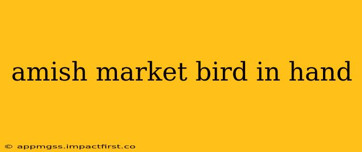 amish market bird in hand
