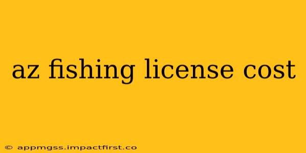 az fishing license cost