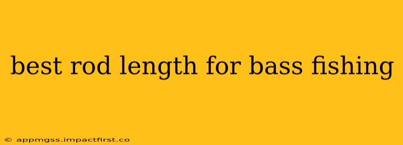 best rod length for bass fishing