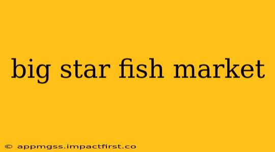 big star fish market