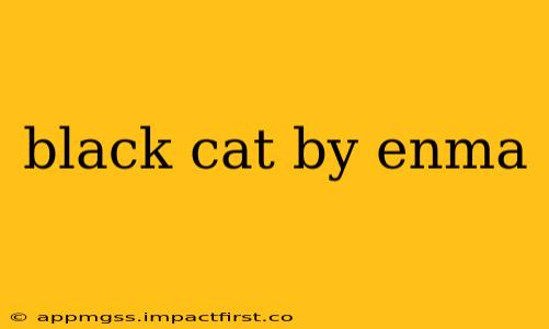 black cat by enma