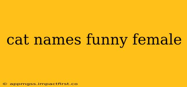 cat names funny female