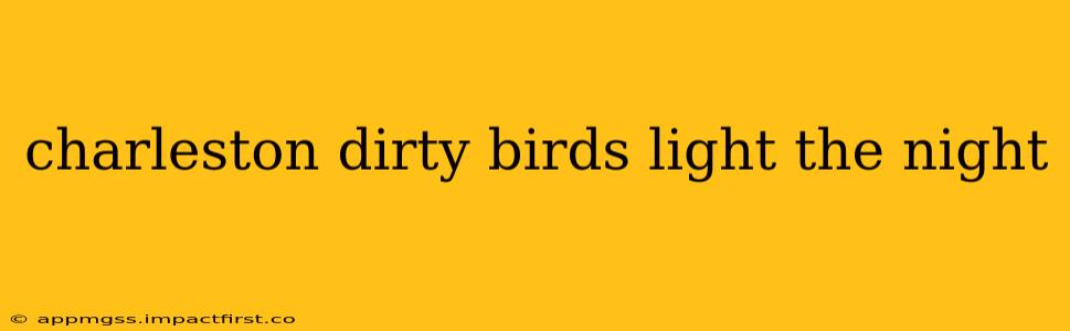 charleston dirty birds light the night
