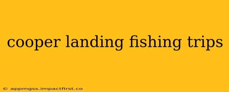 cooper landing fishing trips