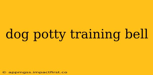 dog potty training bell