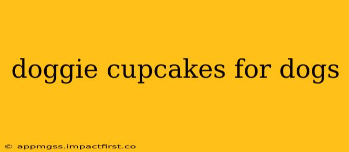 doggie cupcakes for dogs