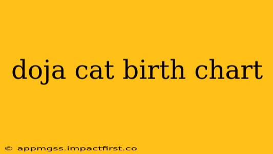 doja cat birth chart