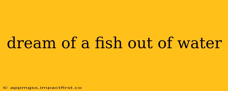 dream of a fish out of water
