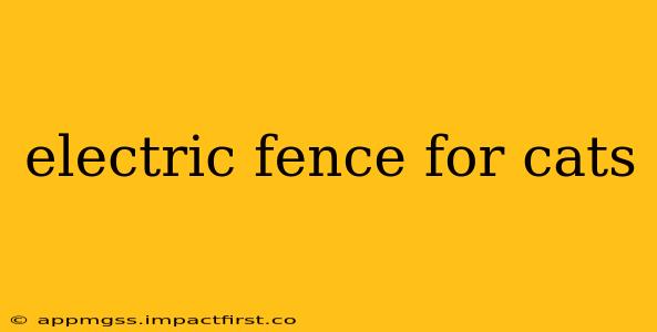 electric fence for cats