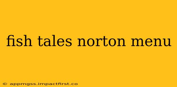 fish tales norton menu