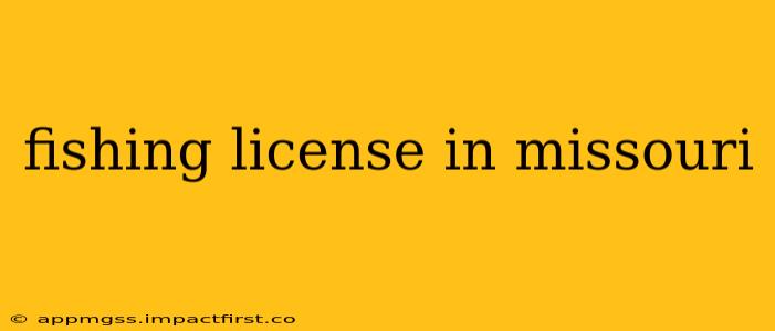 fishing license in missouri