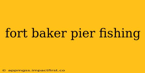fort baker pier fishing