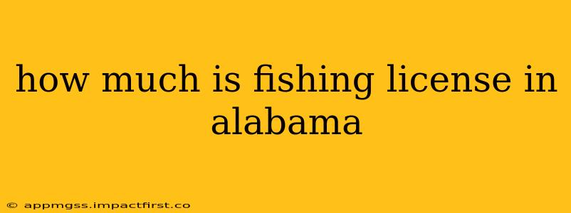 how much is fishing license in alabama