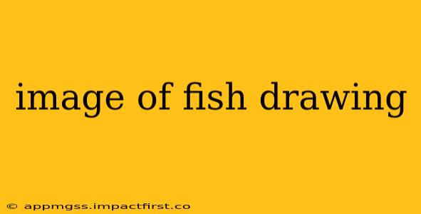 image of fish drawing