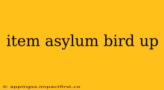 item asylum bird up