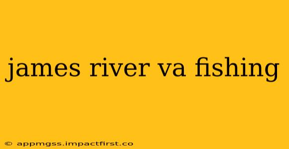 james river va fishing