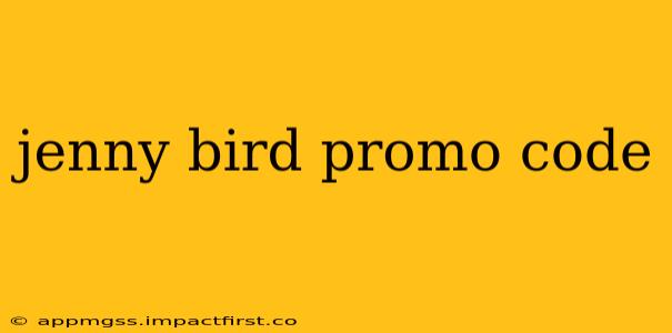 jenny bird promo code