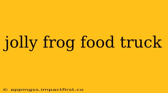 jolly frog food truck