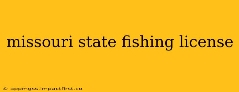 missouri state fishing license