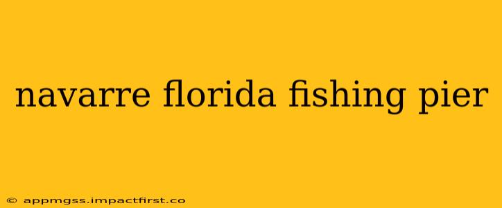 navarre florida fishing pier