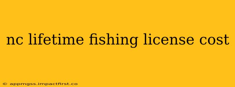 nc lifetime fishing license cost