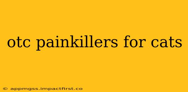 otc painkillers for cats