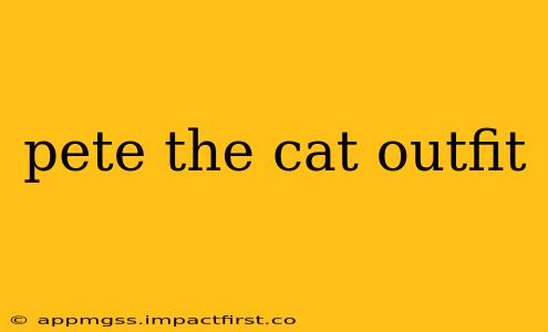 pete the cat outfit