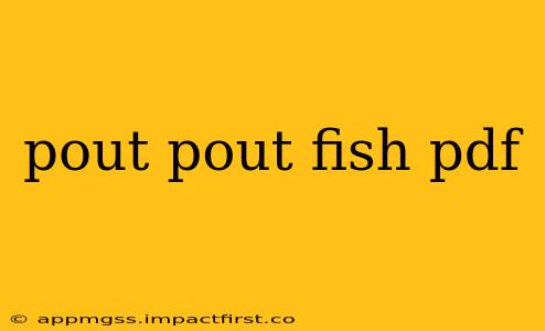 pout pout fish pdf