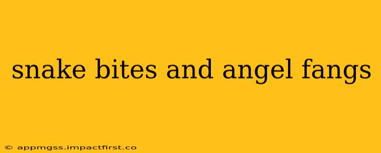 snake bites and angel fangs