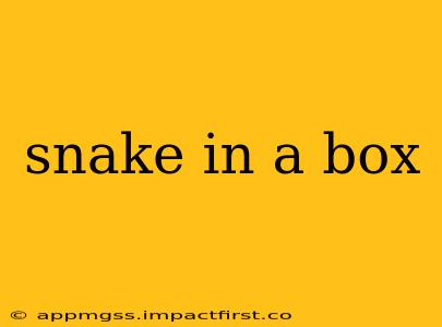 snake in a box