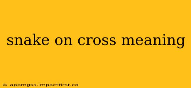 snake on cross meaning
