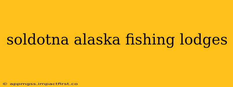 soldotna alaska fishing lodges