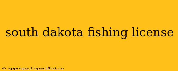 south dakota fishing license