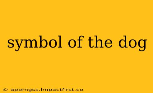 symbol of the dog