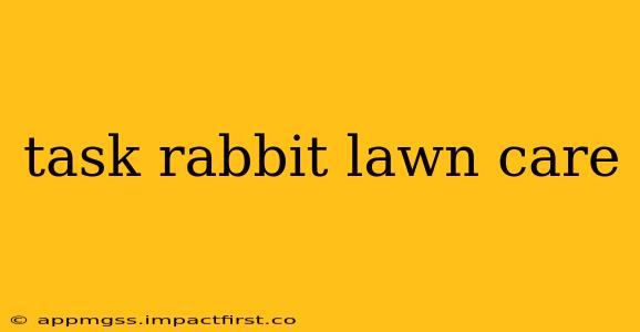 task rabbit lawn care