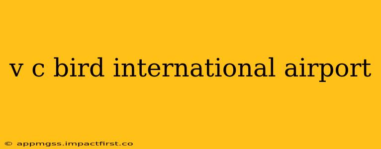 v c bird international airport