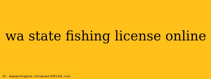 wa state fishing license online